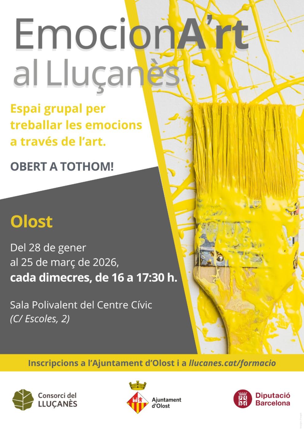 Noves sessions d'EmocionArt a Olost